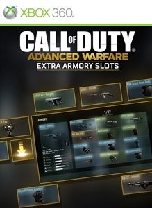 Front Cover for Call of Duty: Advanced Warfare - Extra Armory Slots 2 (Xbox 360) (download release)