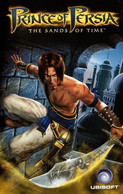 Manual for Prince of Persia: The Sands of Time (PlayStation 2): Front