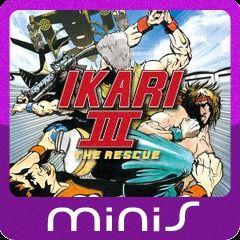 Front Cover for Ikari III: The Rescue (PSP and PlayStation 3) (download release)