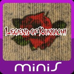 Front Cover for Legend of Kunoichi (PS Vita and PSP and PlayStation 3) (download release)