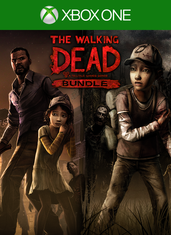 Front Cover for The Walking Dead: Bundle (Xbox One) (download release): 1st version
