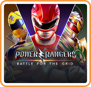 Front Cover for Saban's Power Rangers: Battle for the Grid (Nintendo Switch) (download release): 1st version