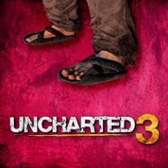 Front Cover for Uncharted 3: Drake's Deception - Quality Shoes (Custom Villain) (PlayStation 3) (download release)