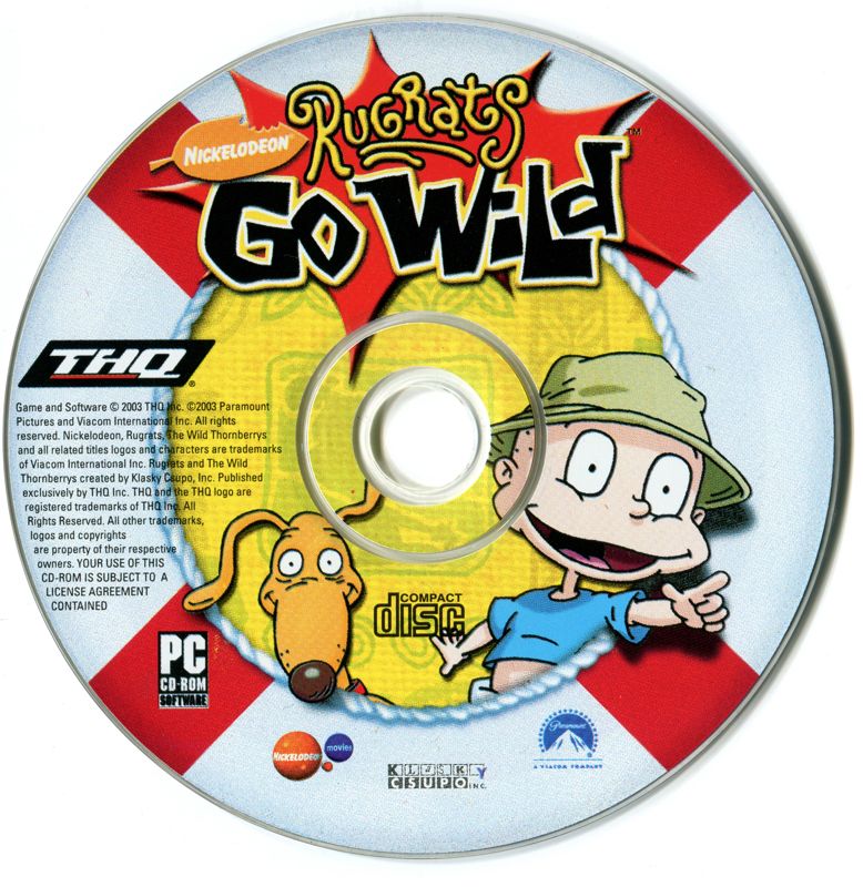 Media for Rugrats Go Wild (Windows)