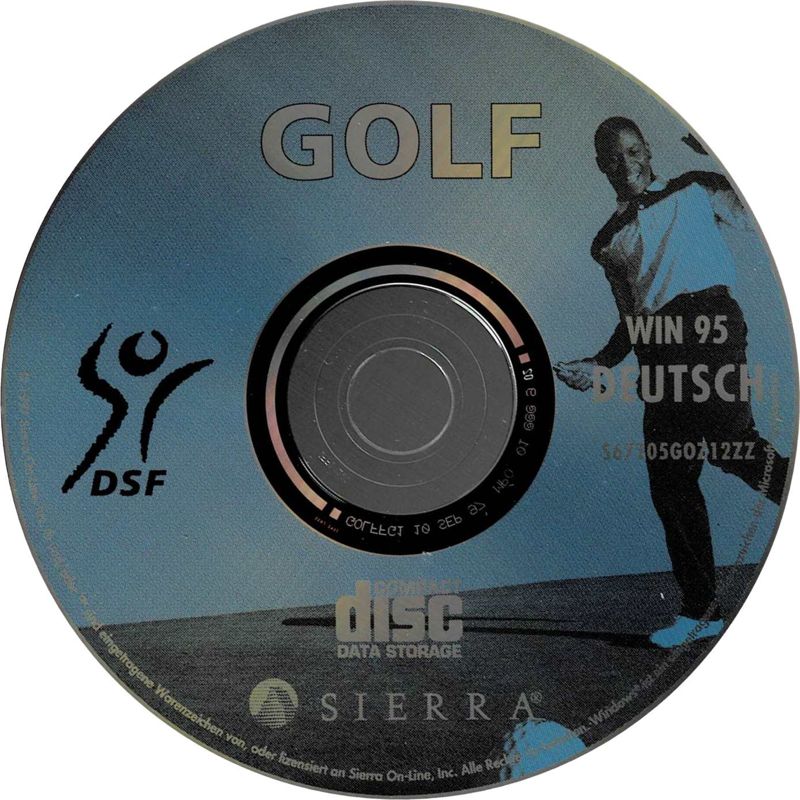 Media for Front Page Sports: Golf (Windows): Disc 1