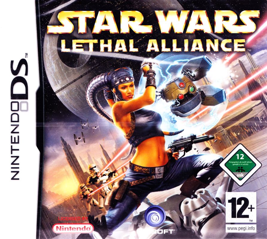 Front Cover for Star Wars: Lethal Alliance (Nintendo DS)