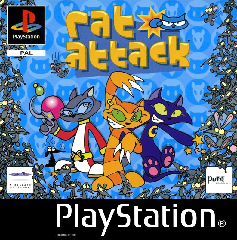 Front Cover for Rat Attack! (PlayStation)