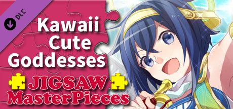 Front Cover for Jigsaw Masterpieces: Kawaii Cute Goddesses (Macintosh and Windows) (Steam release)