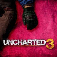 Front Cover for Uncharted 3: Drake's Deception - Rugged Gloves (Custom Hero) (PlayStation 3) (download release)