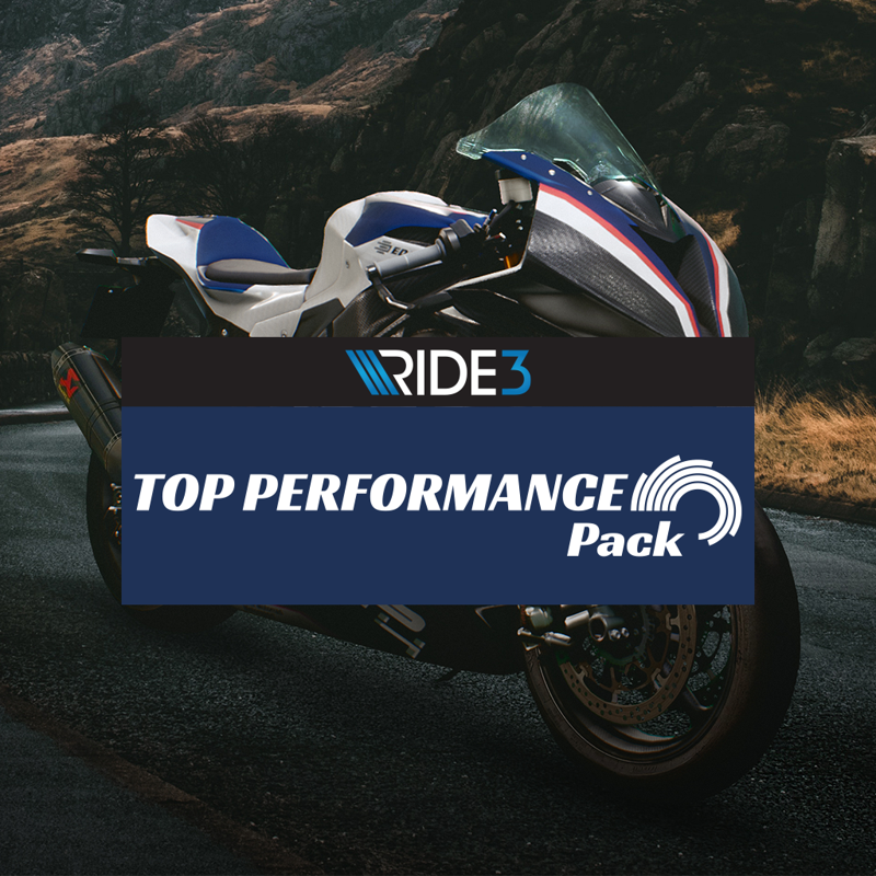 Front Cover for Ride 3: Top Performance Pack (PlayStation 4) (download release)