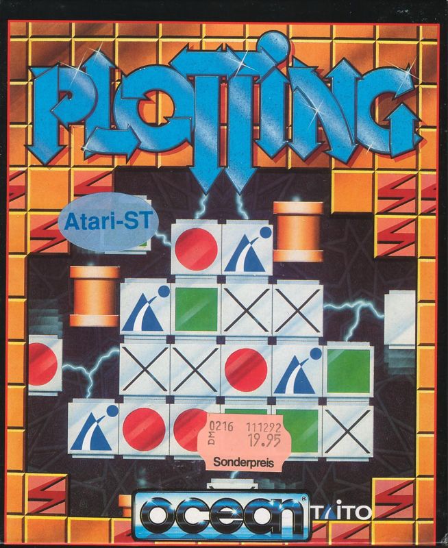 Front Cover for Plotting (Atari ST)