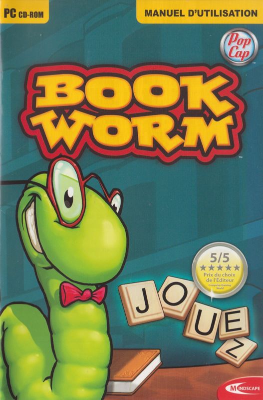 Manual for Bookworm Deluxe (Windows): Manual - Front (6-page)
