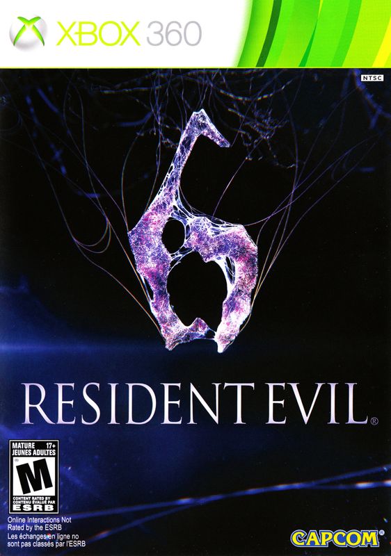 Front Cover for Resident Evil 6 (Xbox 360)