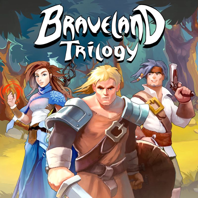 Front Cover for Braveland Trilogy (Nintendo Switch) (download release)