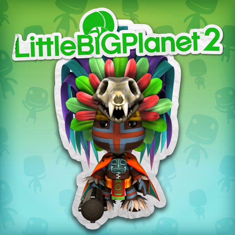 Front Cover for LittleBigPlanet 2: Mayan Warrior Costume (PS Vita and PlayStation 3 and PlayStation 4) (download release)