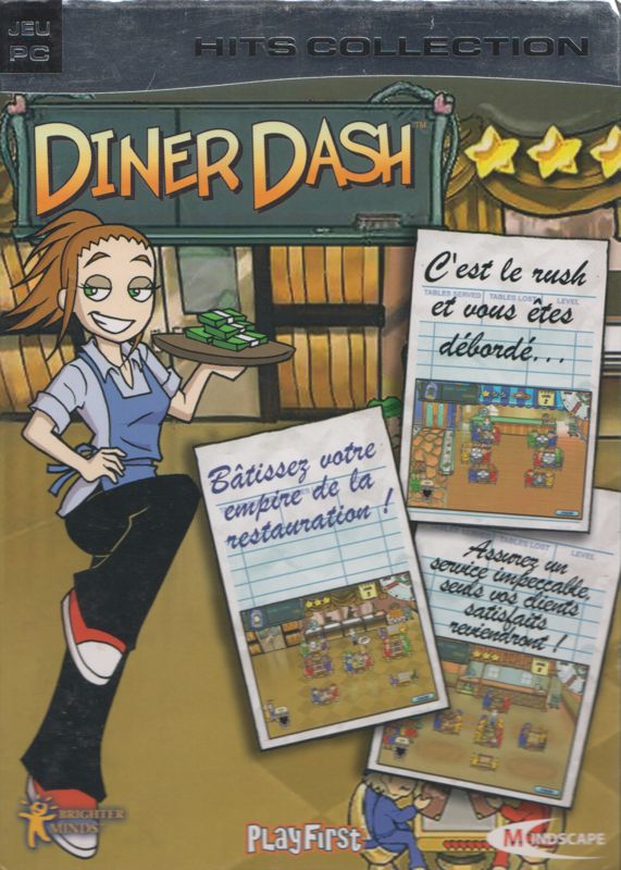 Front Cover for Diner Dash (Windows) ("Hits Collection" release (Mindscape 2006))
