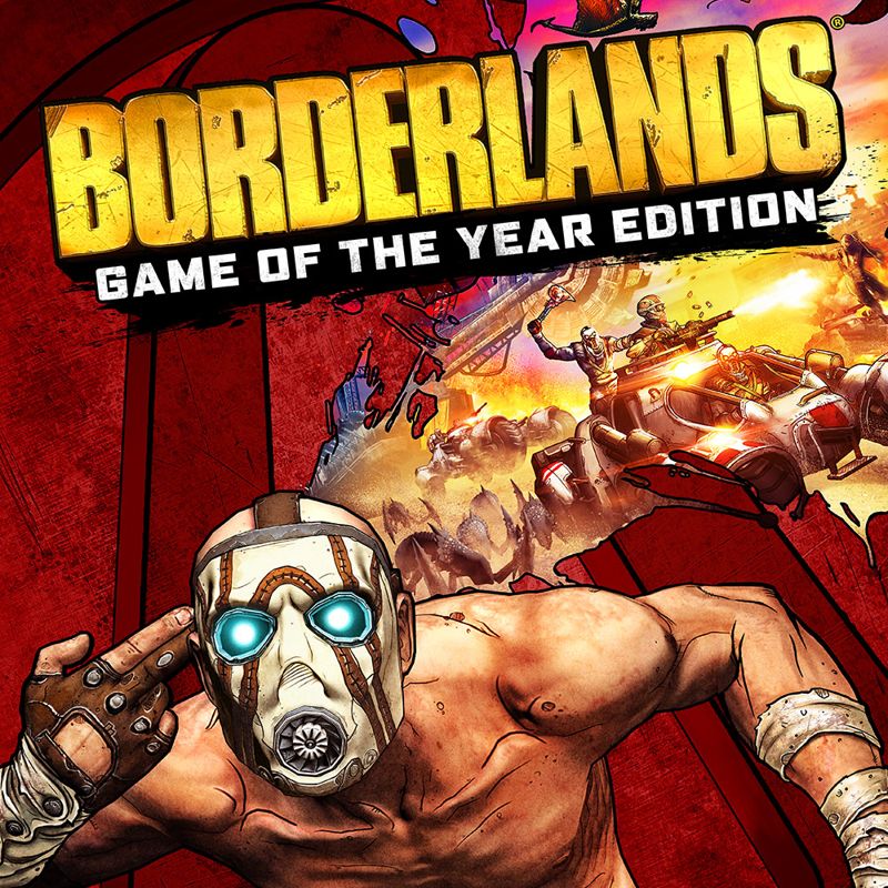 Front Cover for Borderlands: Game of the Year Enhanced (Nintendo Switch) (download release)