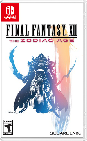 Front Cover for Final Fantasy XII: The Zodiac Age (Nintendo Switch) (download release): 1st version
