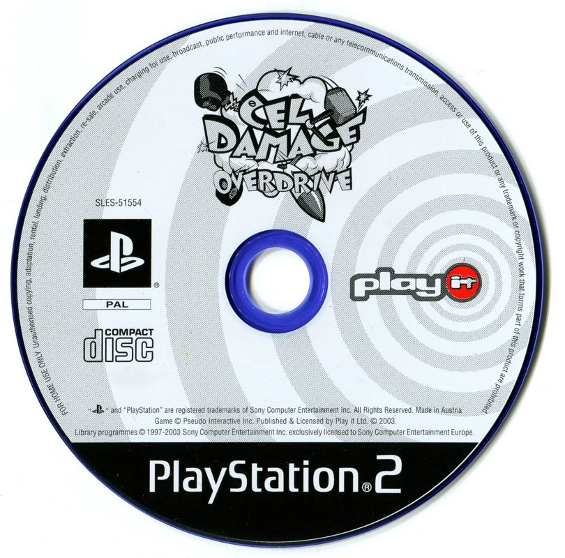 Media for Cel Damage (PlayStation 2)