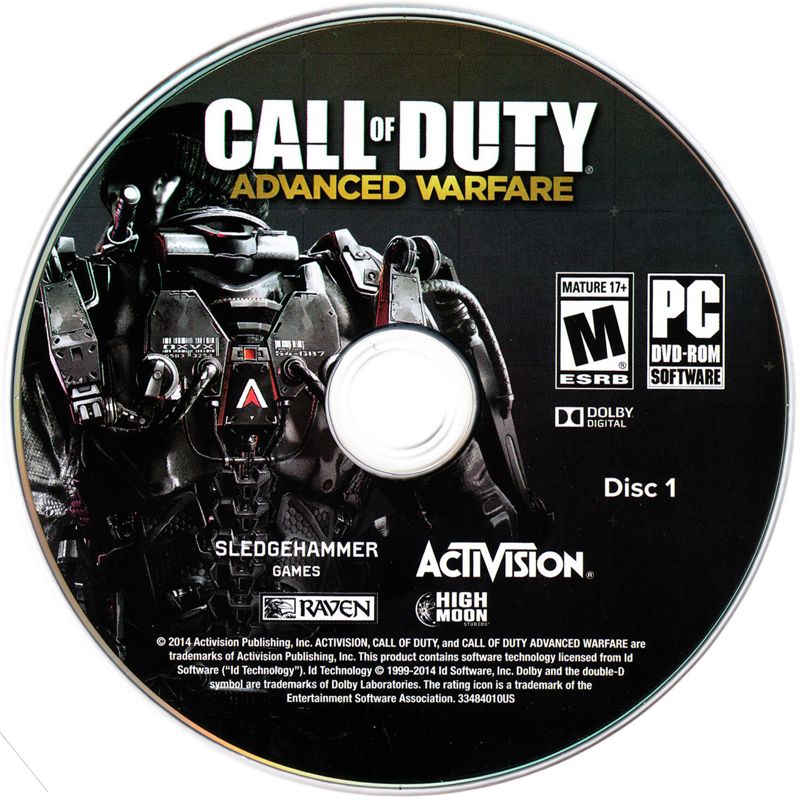 Call Of Duty - Advanced Warfare - (DOIS CD'S) - XBox 360