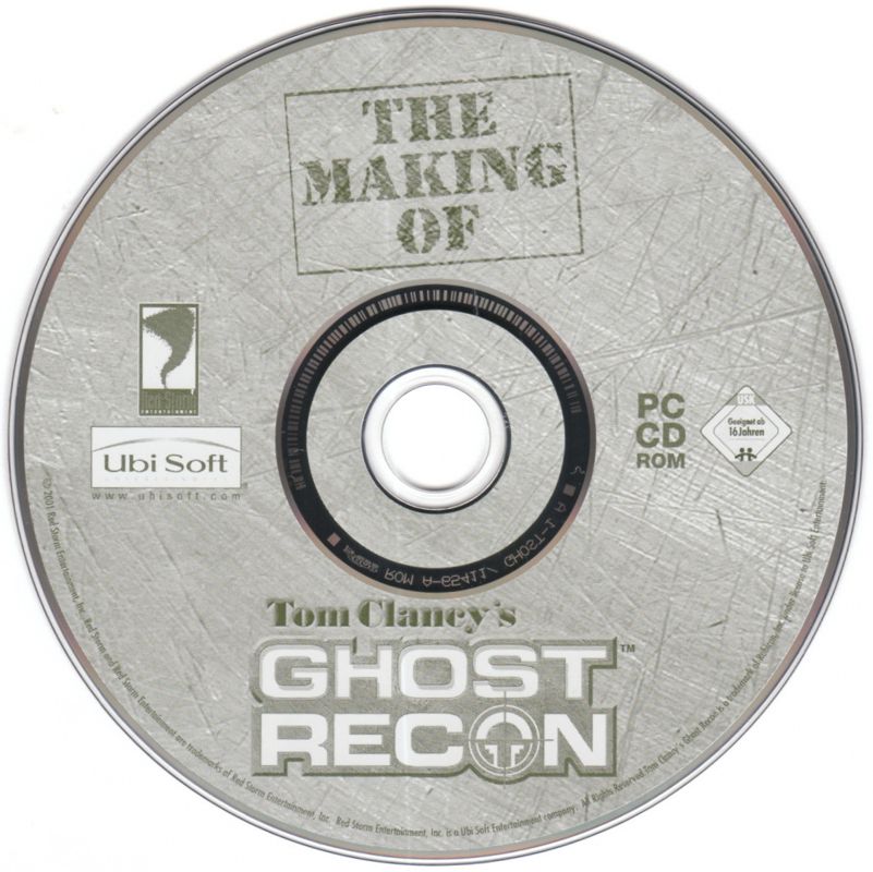 Extras for Tom Clancy's Ghost Recon: Collector's Pack (Windows): The Making of Tom Clancy's Ghost Recon