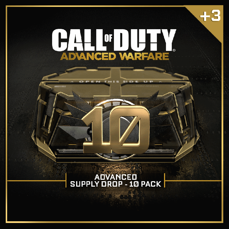 Front Cover for Call of Duty: Advanced Warfare - Advanced Supply Drop: 10 Pack (PlayStation 4) (download release)