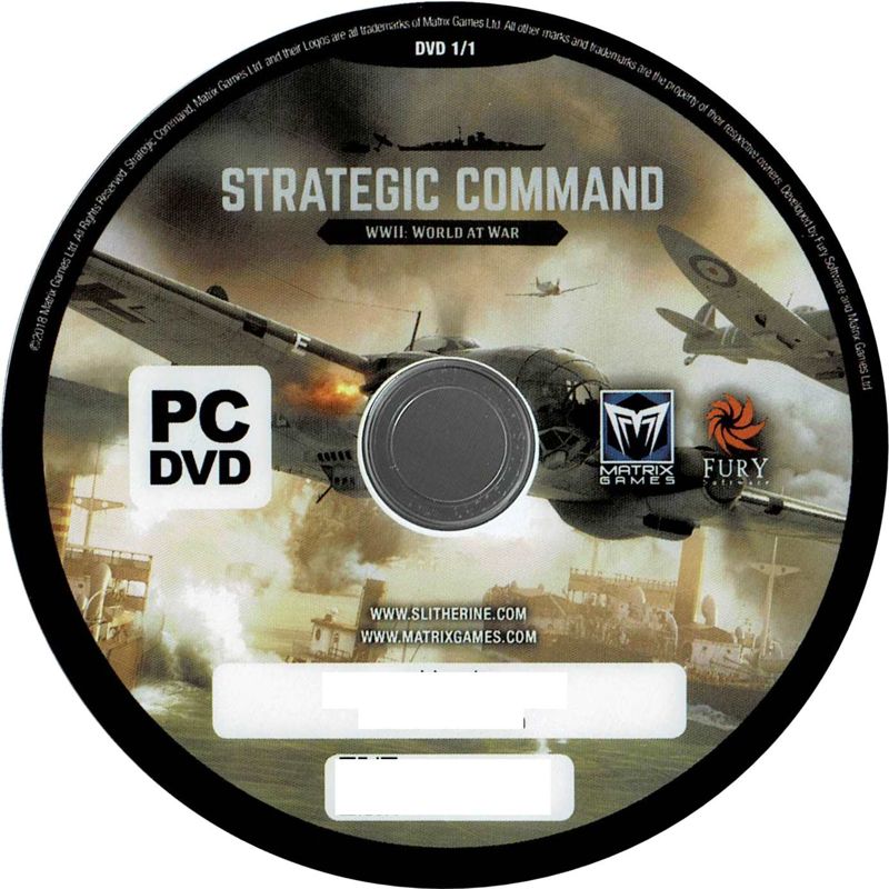 Media for Strategic Command: WWII - World at War (Windows) (Mail order release)