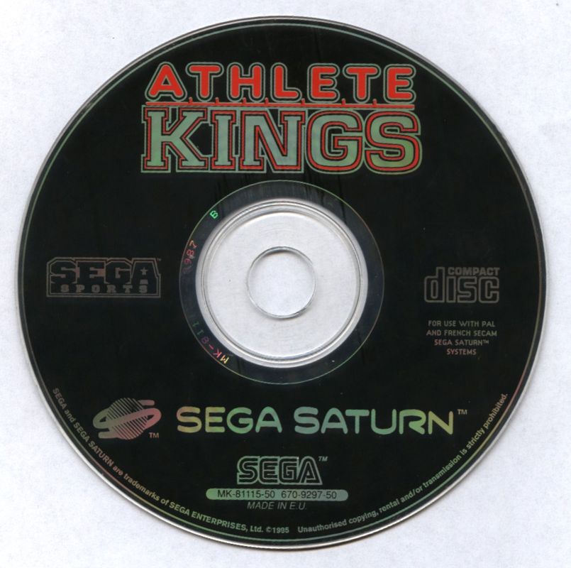 Media for Decathlete (SEGA Saturn)