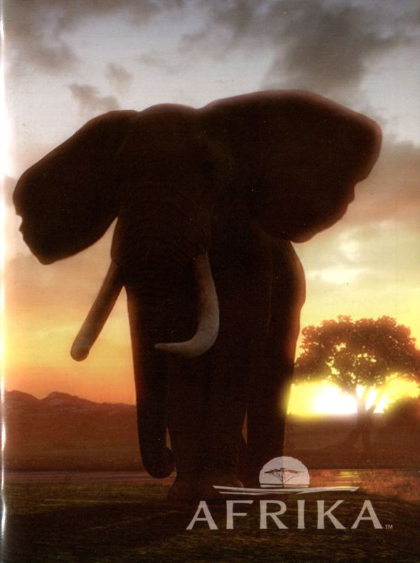Manual for Afrika (PlayStation 3): Front