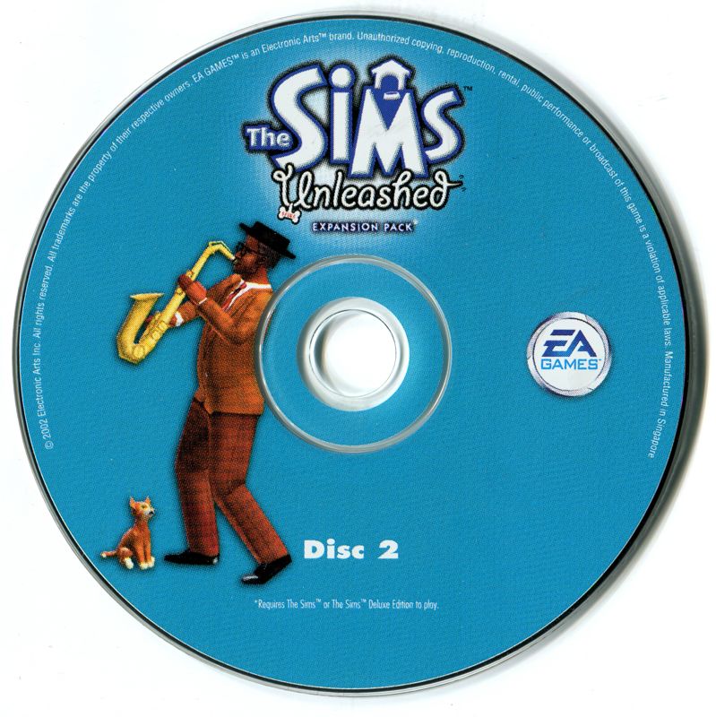 Media for The Sims: Unleashed (Windows): Disc 2