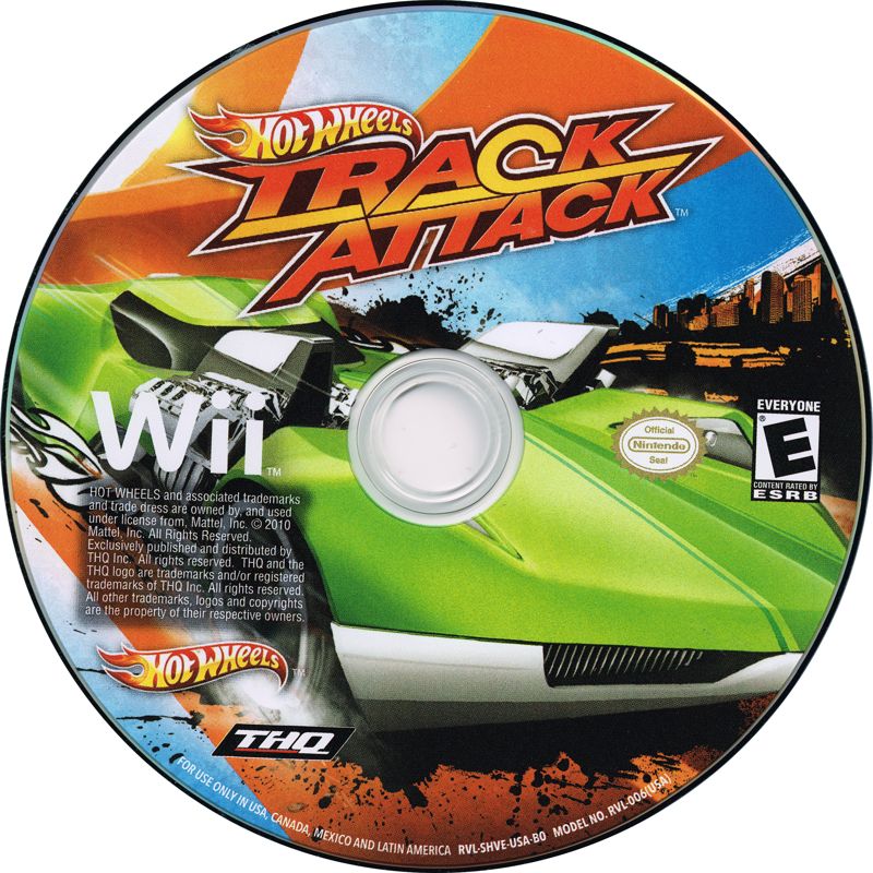 Used Hot wheels Track Attack - Nintendo Wii (Used) 