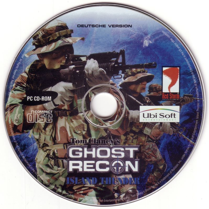 Media for Tom Clancy's Ghost Recon: Gold Edition (Windows): Island Thunder Disc