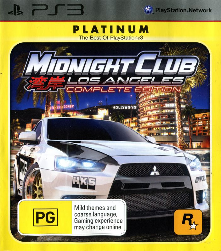 Midnight Club Los Angeles Complete Edition cover or packaging material MobyGames Midnight Club Los Angeles Complete Edition cover or packaging material MobyGames
