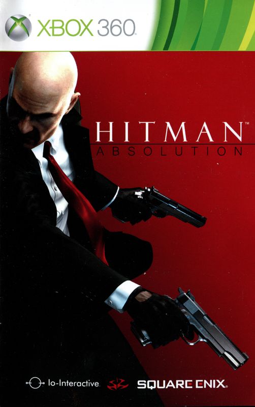 Manual for Hitman: Absolution (Xbox 360): Front