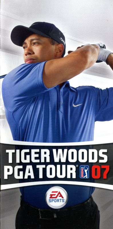 Manual for Tiger Woods PGA Tour 07 (PSP): Front