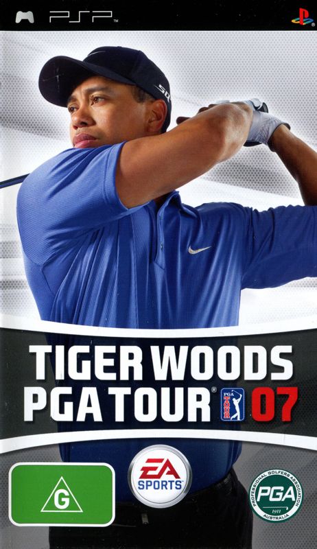 Front Cover for Tiger Woods PGA Tour 07 (PSP)