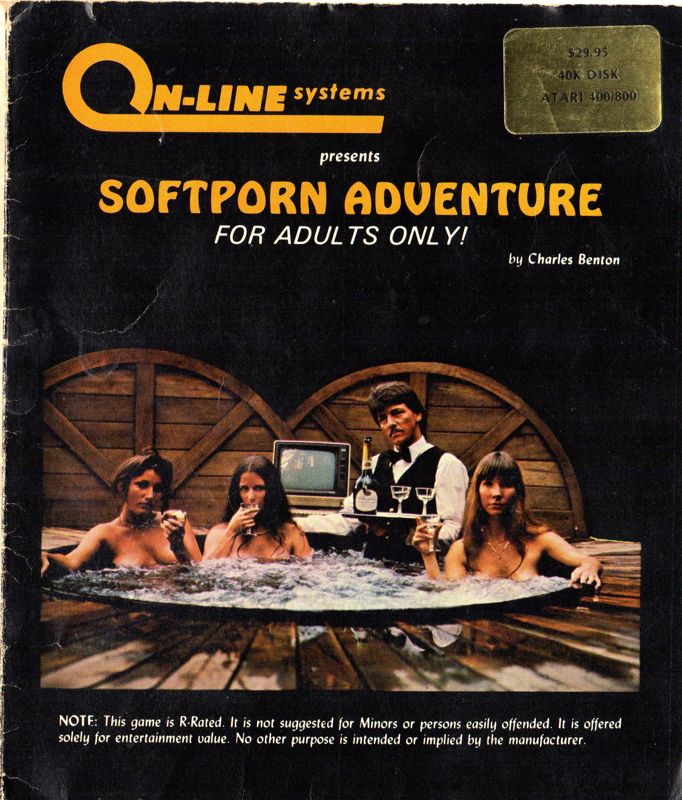 Front Cover for Softporn Adventure (Atari 8-bit)