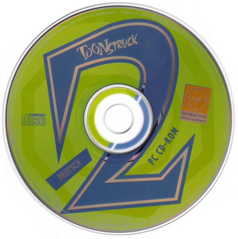 Media for Toonstruck (DOS): Disc 2