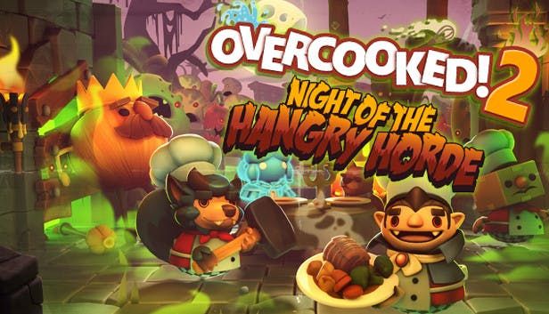 Front Cover for Overcooked! 2: Night of the Hangry Horde (Linux and Macintosh and Windows) (Humble Store release)