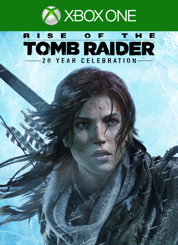 Front Cover for Rise of the Tomb Raider: 20 Year Celebration (Xbox One) (Download release): Old marketplace