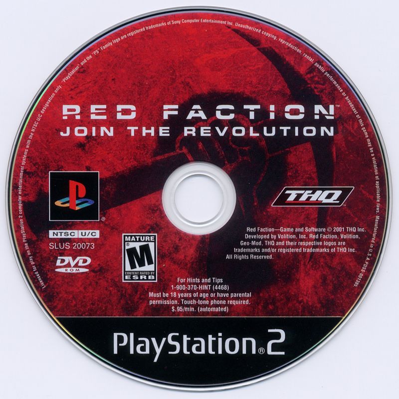 Media for Red Faction (PlayStation 2)