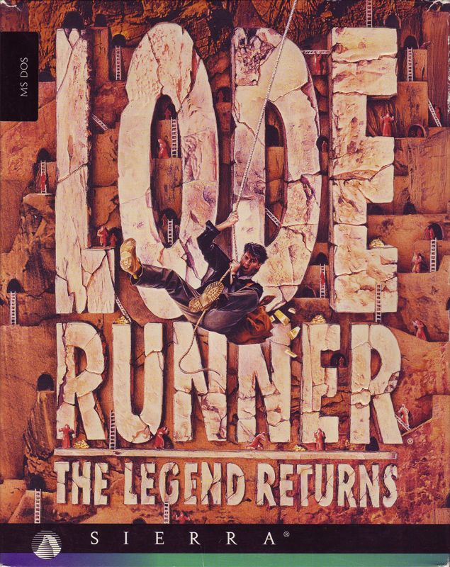 Front Cover for Lode Runner: The Legend Returns (DOS)
