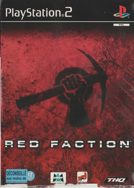 Front Cover for Red Faction (PlayStation 2)