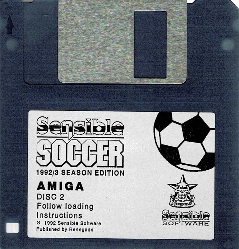 Media for Sensible Soccer: European Champions - 92/93 Edition (Amiga): Disk 2
