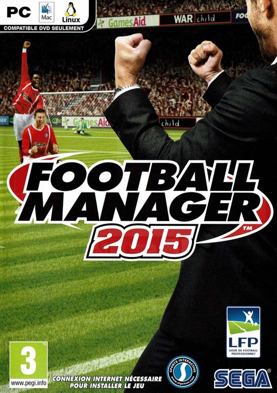 Front Cover for Football Manager 2015 (Linux and Macintosh and Windows)