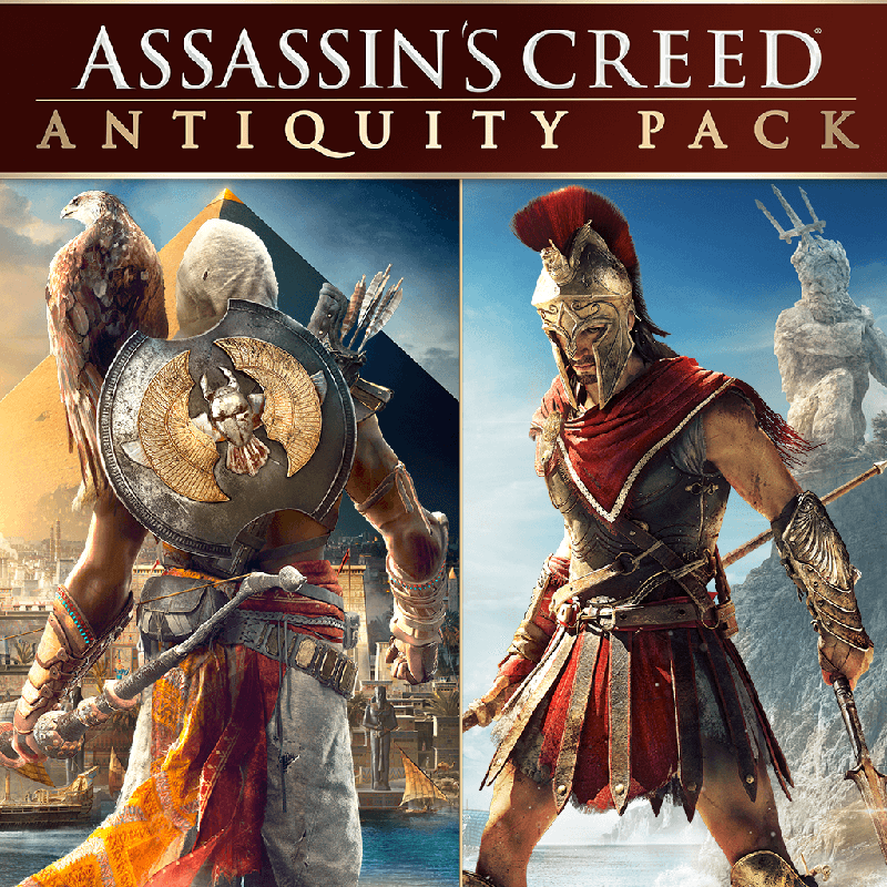 Front Cover for Assassin's Creed: Antiquity Pack (PlayStation 4) (download release)