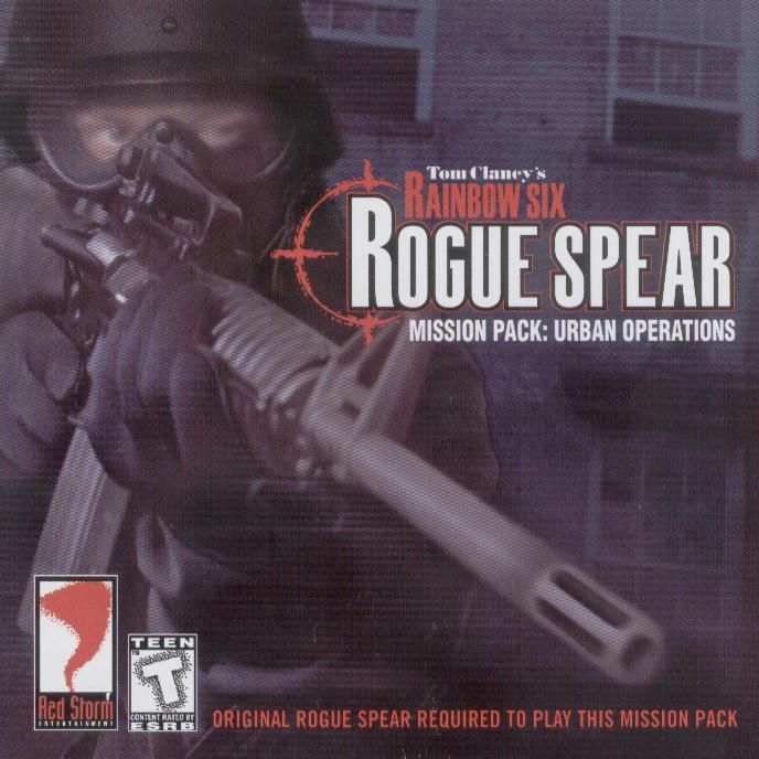 Other for Tom Clancy's Rainbow Six: Rogue Spear - Platinum Pack (Windows): Mission Pack: Urban Operations Jewel Case - Front