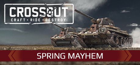 Front Cover for Crossout: Craft·Ride·Destroy (Windows) (Steam release): Spring Mayhem Cover Art