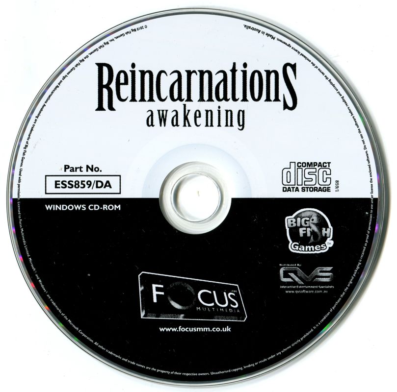 Media for Reincarnations: Awakening (Windows)