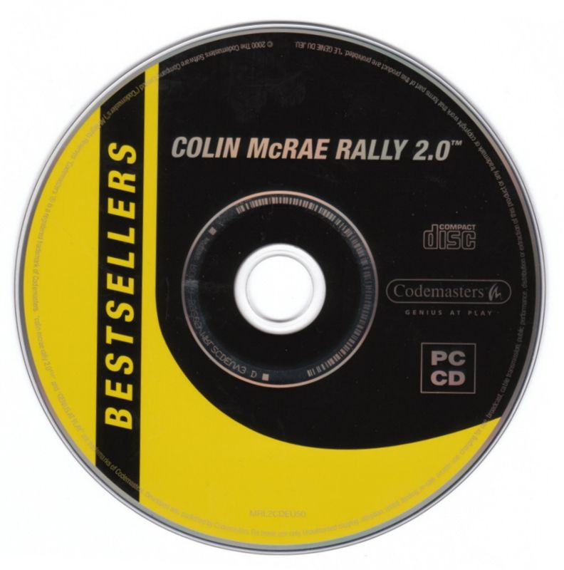 Media for Colin McRae Rally 2.0 (Windows) (BestSellers Series release): Disc 1/2
